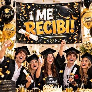BANNER ME RECIBI 1,80 X 1,20 MTS